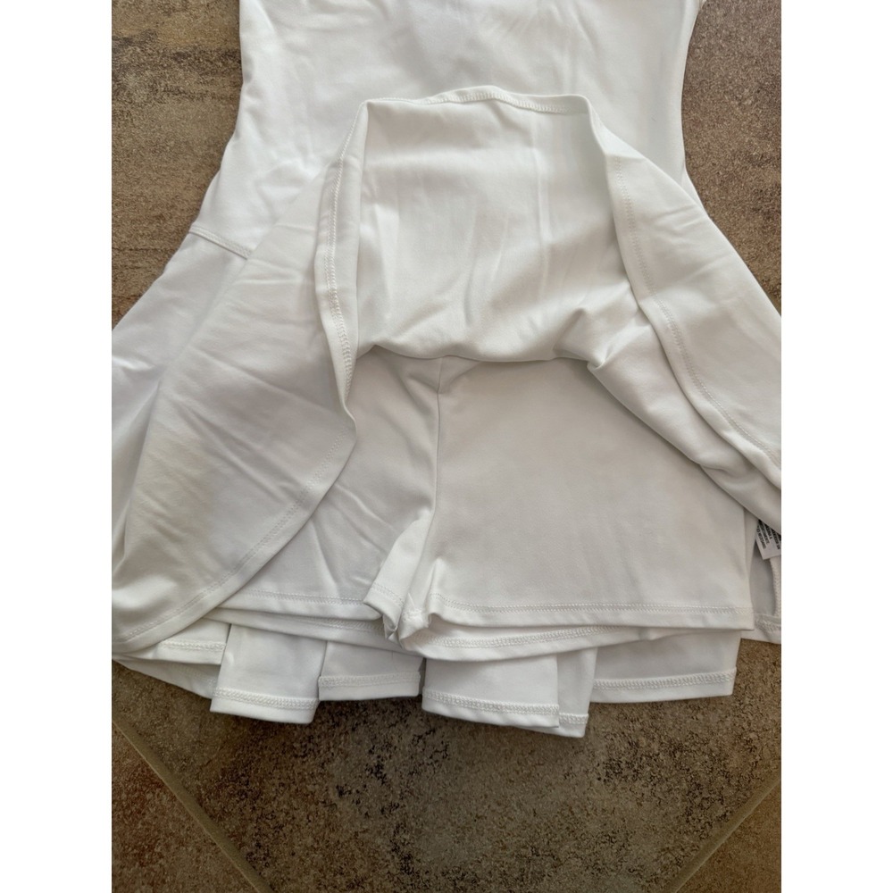 Women's Wild Fable White Game Day Lace Drop Waist Mini Skater Dress XXS NWT - Picture 4 of 7